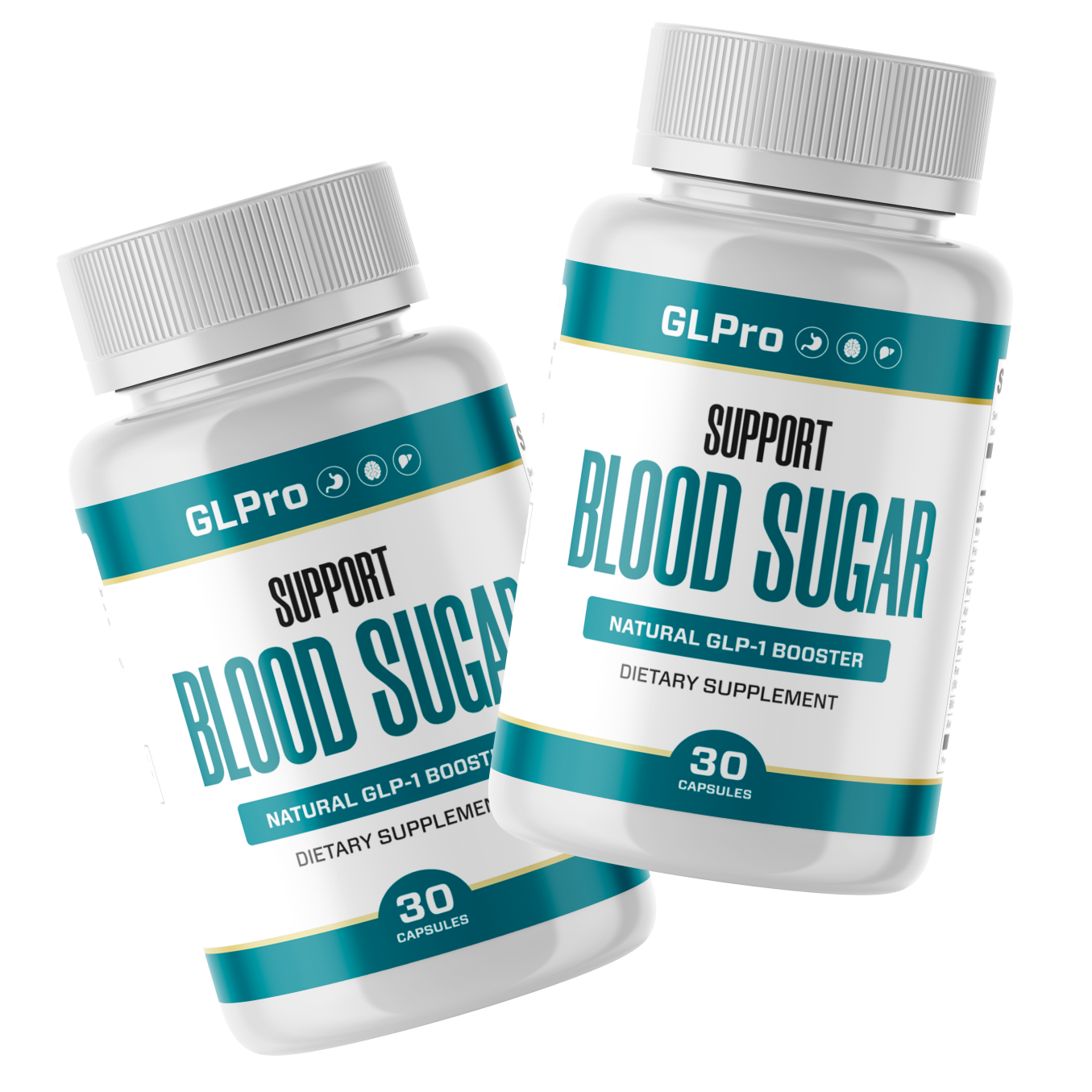 GLPro supplement bottles